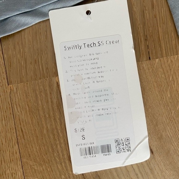 NWT LULULEMON Sweetest Day Swiftly Tech Asymmetrical Long Sleeve Athletic Top - Picture 3 of 5